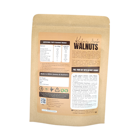 Popular Jumbo Walnut (White Giri) – Premium, Handpicked & Nutrient-Rich | 100% Natural, Nutrient-Packed Superfood