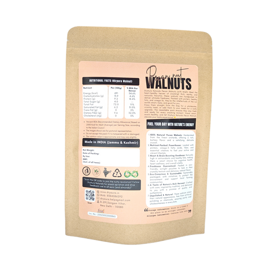 Premium Pecan Nut with Shell Walnut | Premium, Crunchy & Nutrient-Dense Superfood