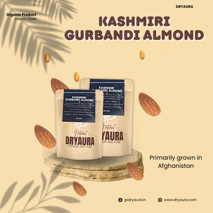 Kashmiri Giri Gurbandi – Premium, Nutrient-Dense Almond Kernels | 100% Natural, Nutrient-Packed Superfood